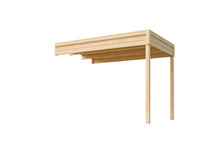 Skärmtak t/förråd 300 x 200 cm 5,72 m² Lasita Maja